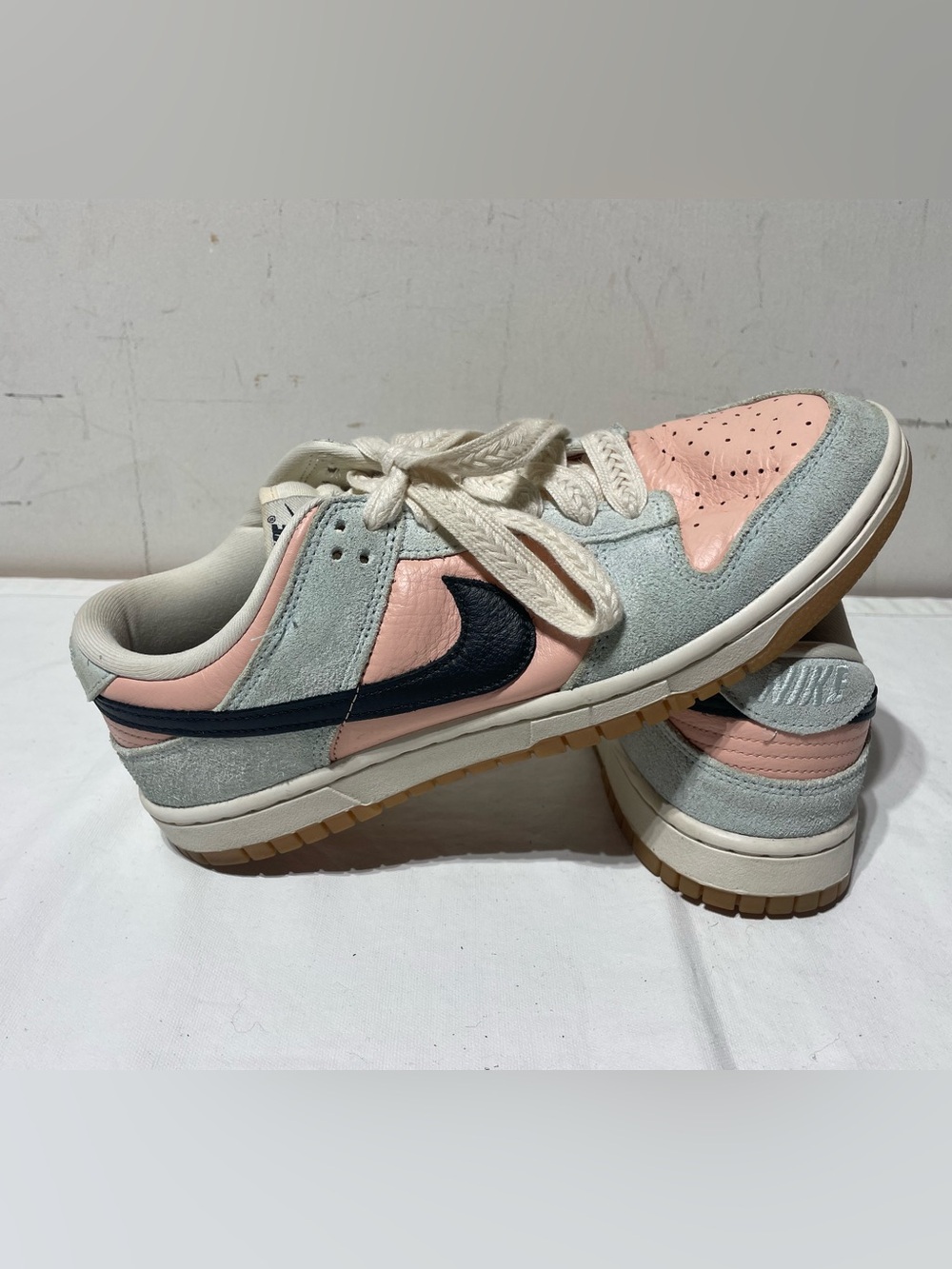 Nike Dunk Low Women’s 10 Glacier Blue Arctic Orange HJ7341-474 Gum Sole